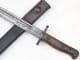British Pattern 1907 Sanderson made bayonet and scabbard dated 1918  **SOLD**