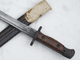 British Pattern 1907 Sanderson made bayonet with scabbard, 1918 dated, desert cammo  **SOLD**