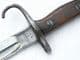 British pattern 1907 Sanderson quillion bayonet and scabbard 1909 dated SOLD