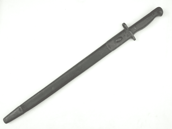 British Pattern 1907 Wilkinson bayonet and scabbard, undated.
