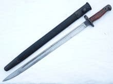British Pattern 1907 Wilkinson bayonet with scabbard RAF marked dated 1918  **SOLD**