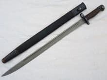 British Pattern 1907 Wilkinson made bayonet and scabbard dated 1917  **SOLD**
