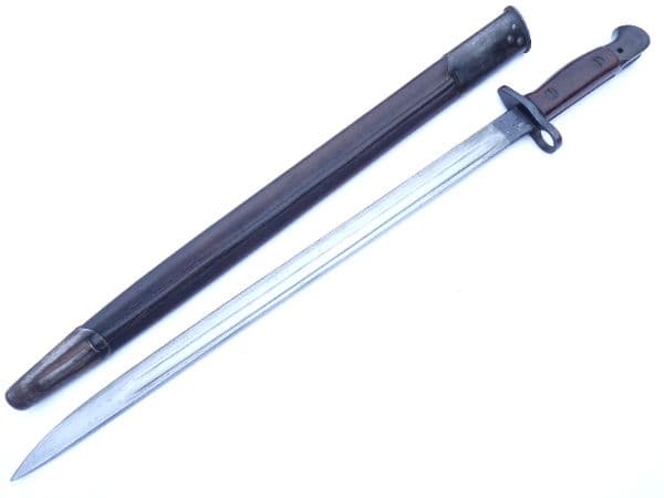 British Pattern 1907 Wilkinson made bayonet with scabbard dated 1917  **SOLD**