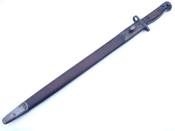 British Pattern 1907 Wilkinson made bayonet with scabbard dated 1917  **SOLD**