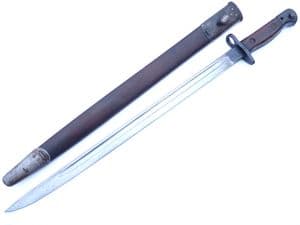 British Pattern 1907 Wilkinson made bayonet with scabbard dated 1917  **SOLD**