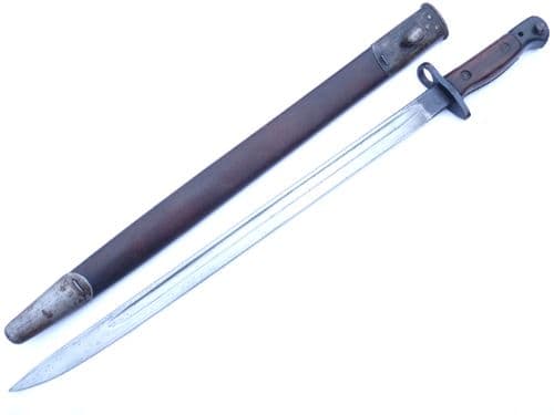 British Pattern 1907 Wilkinson made bayonet with scabbard dated 1917  **SOLD**