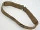 British Pattern 1937 khaki webbing belt, rare size XL late war economy issue. **SOLD**