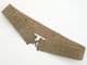 British Pattern 1937 khaki webbing belt, rare size XL late war economy issue. **SOLD**