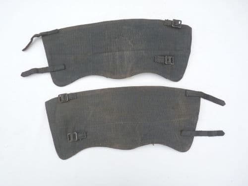 British Pattern 1937 pair of ankle gaiters/ putties, 1943 dated