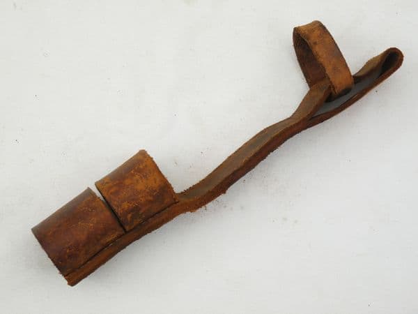 British Pattern 1939 leather Home Guard frog, 1940 dated **SOLD**