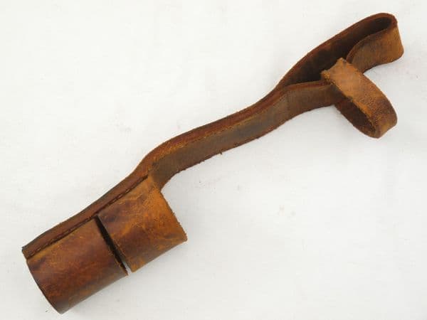 British Pattern 1939 leather Home Guard frog, 1940 dated **SOLD**