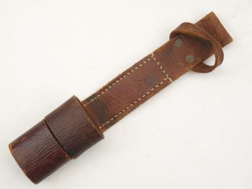 British Pattern 1939 leather Home Guard frog,  very good condition, 1940 dated *SOLD*