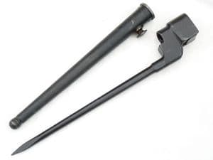 British 'Singer' made No4 mk2 spike and scabbard  **SOLD**