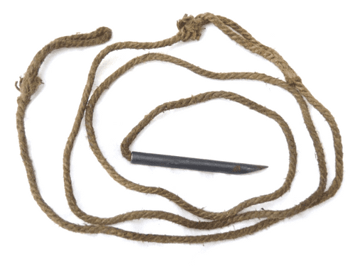 British SLR cleaning kit pull-through, some faintly dated '50s and '60's