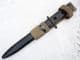 British SLR L1A3 bayonet and scabbard, dated 1961, with frog  **SOLD**