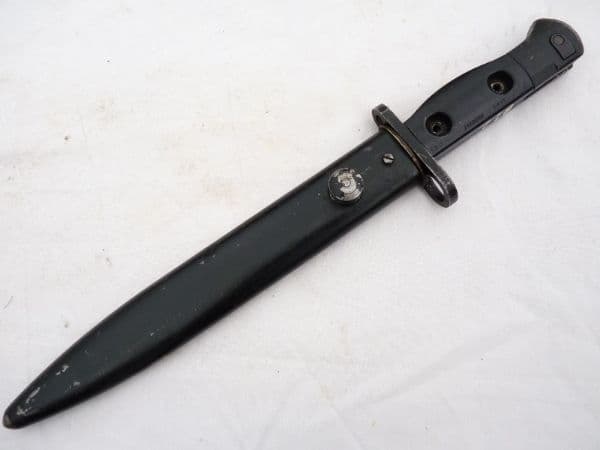 British SLR L1A3 bayonet and scabbard  dated 1966  **SOLD**