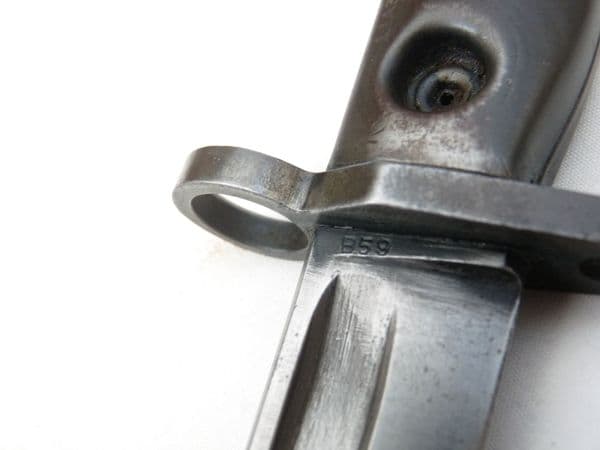 British SLR L1A3 bayonet,  no scabbard, 1959 dated **SOLD**