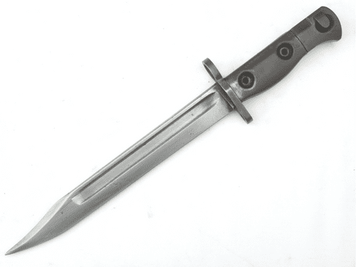 British SLR L1A3 bayonet, no scabbard, 1959 dated **SOLD**