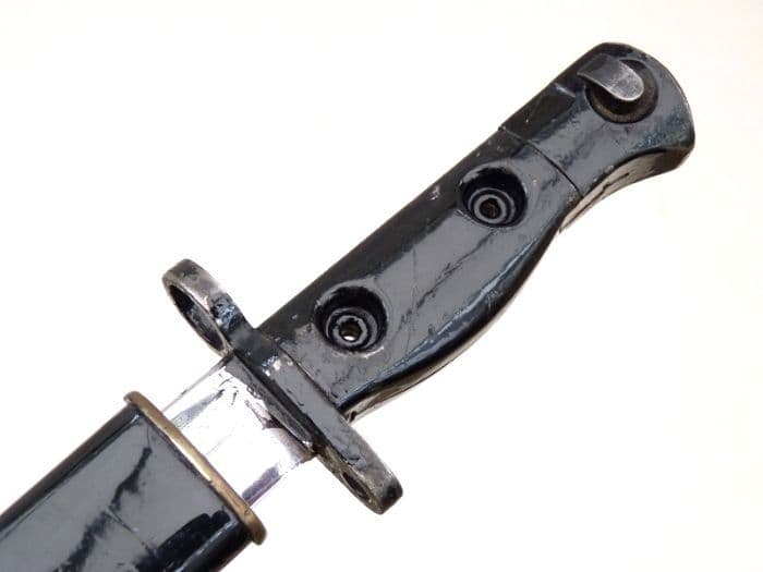 British SLR L1A3 parade bayonet and scabbard 1959 dated SOLD