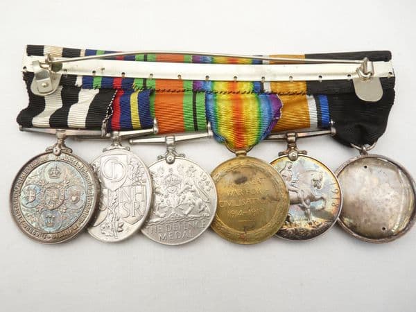 British WW1 group to Hampshire Regiment and SJAB and more.
