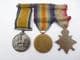 British WW1 'Mons' Trio with rosette to 2/Sussex Regiment **SOLD**