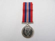 Canadian issue WW2 War Medal 1939-45 in solid silver