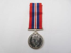 Canadian issue WW2 War Medal 1939-45 in solid silver
