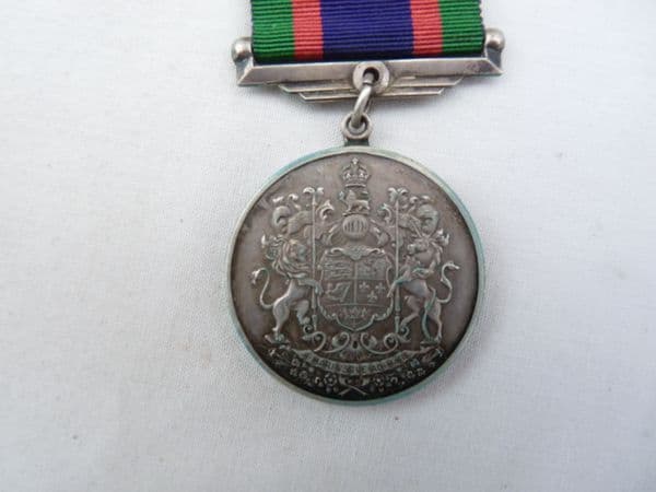 Canadian Volunteer Service Medal with Maple Leaf clasp