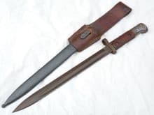Czech VZ-24 bayonet and matched scabbard 1950 dated  with frog  **SOLD**