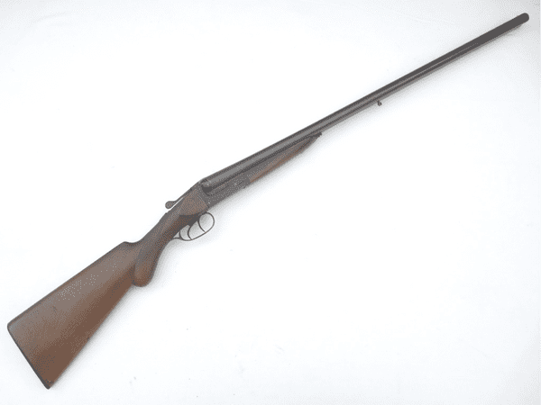 De​​​​​​​activated Belgian made 12-bore boxlock shotgun
