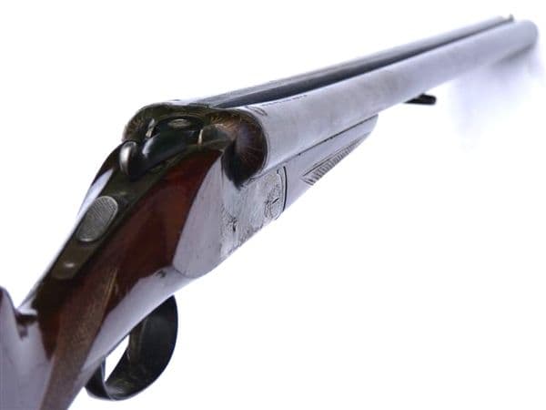 Deactivated 12-bore Arizaga boxlock shotgun  **SOLD**