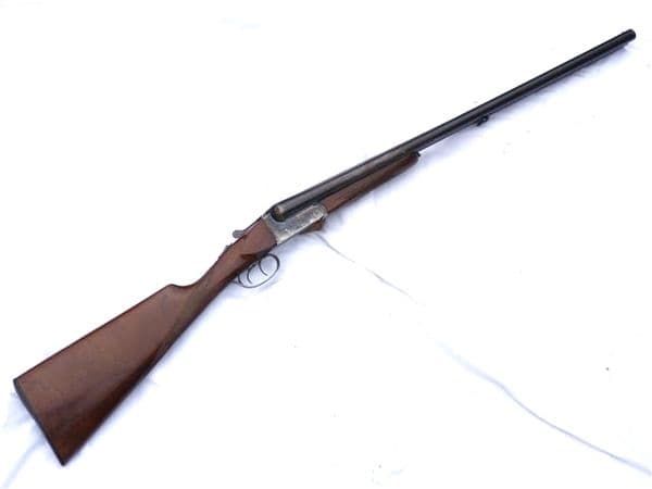 Deactivated 12-bore Arizaga boxlock shotgun **SOLD**