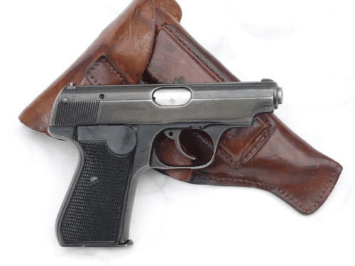Deactivated 7.65mm Sauer 38H with holster  **SOLD**