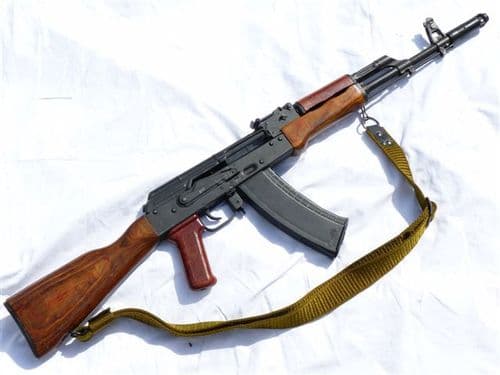 Deactivated AK74 Bulgarian made assault rifle, early spec deactivation SOLD