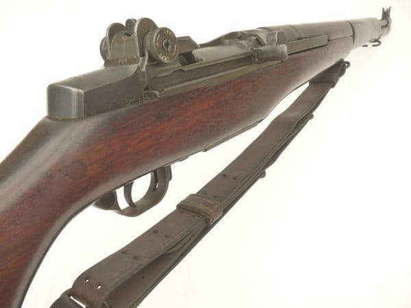 Deactivated American M1 Garand semi-automatic rifle, 1942 manufacture, 1966 barrel, old spec **SOLD*