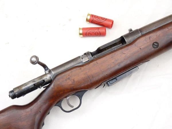Deactivated American Mossberg Model 195K-A 12-gauge bolt-action shotgun  **SOLD**