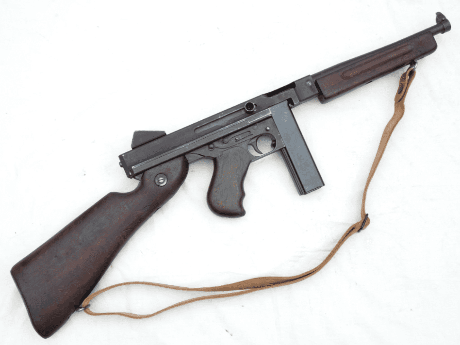 Deactivated American Thompson M1A1 45 cal smg sliding cocking handle SOLD