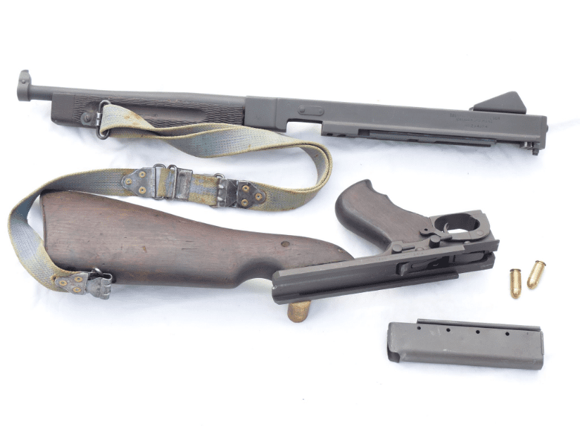 Deactivated American Thompson M1A1 submachine-gun early spec SOLD