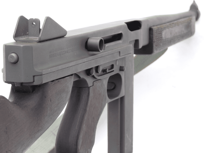 Deactivated American Thompson M1A1 submachine-gun early spec SOLD