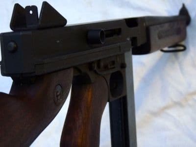 Deactivated American Thompson M1A1 submachine-gun early spec SOLD