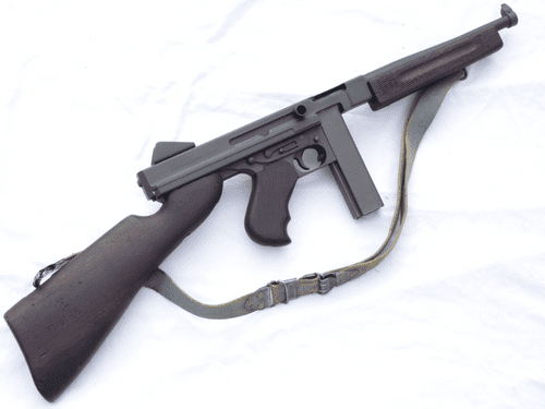 Deactivated American Thompson M1A1 submachine-gun, early spec  **SOLD**