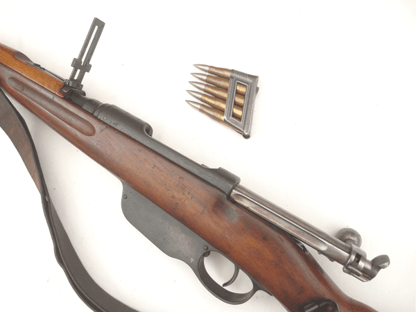Deactivated Austro-Hungarian Steyr M95 carbine, 1915 dated, early spec