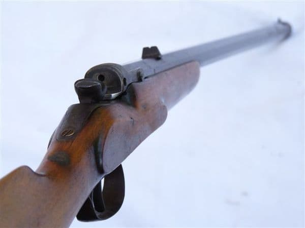Deactivated Belgian made 9mm caliber vermin hammer shotgun  **SOLD**