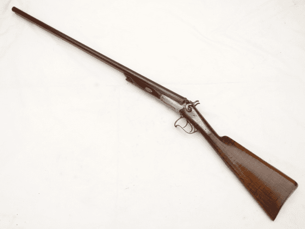 Deactivated Belgian Masu Brothers 16-bore hammer shotgun **SOLD**
