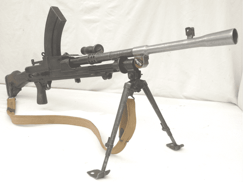 Deactivated Bren Mk1 Enfield made, 1940, dovetail, Kings Crown, matched s/numbers