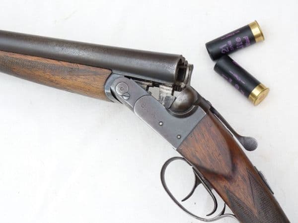 Deactivated British boxlock 12-bore shotgun BSA made **SOLD**