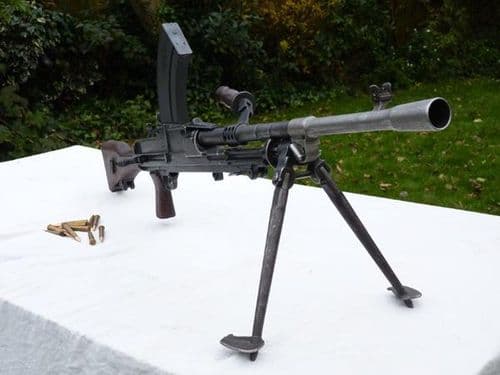 Deactivated British Bren Gun Mk1 .303 calibre Enfield made dated 1940 SOLD