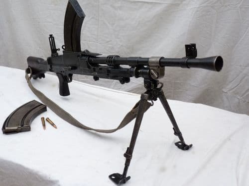 Deactivated British Bren Mk3 Enfield made dated 1954, all matching serial numbers  **SOLD**