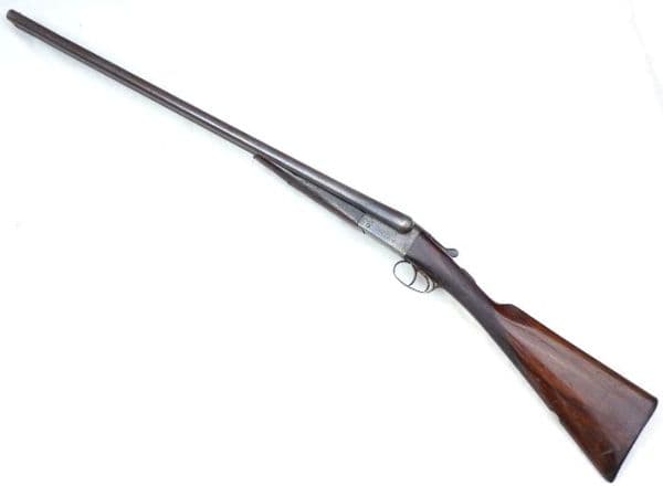 Deactivated British C. Hall  12-bore boxlock shotgun **SOLD**