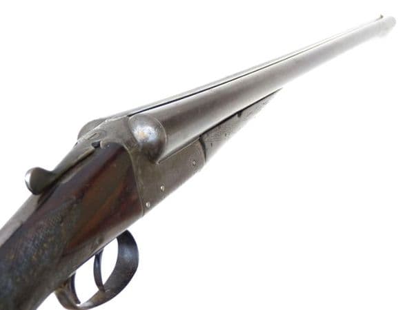 Deactivated British C. Hall  12-bore boxlock shotgun **SOLD**